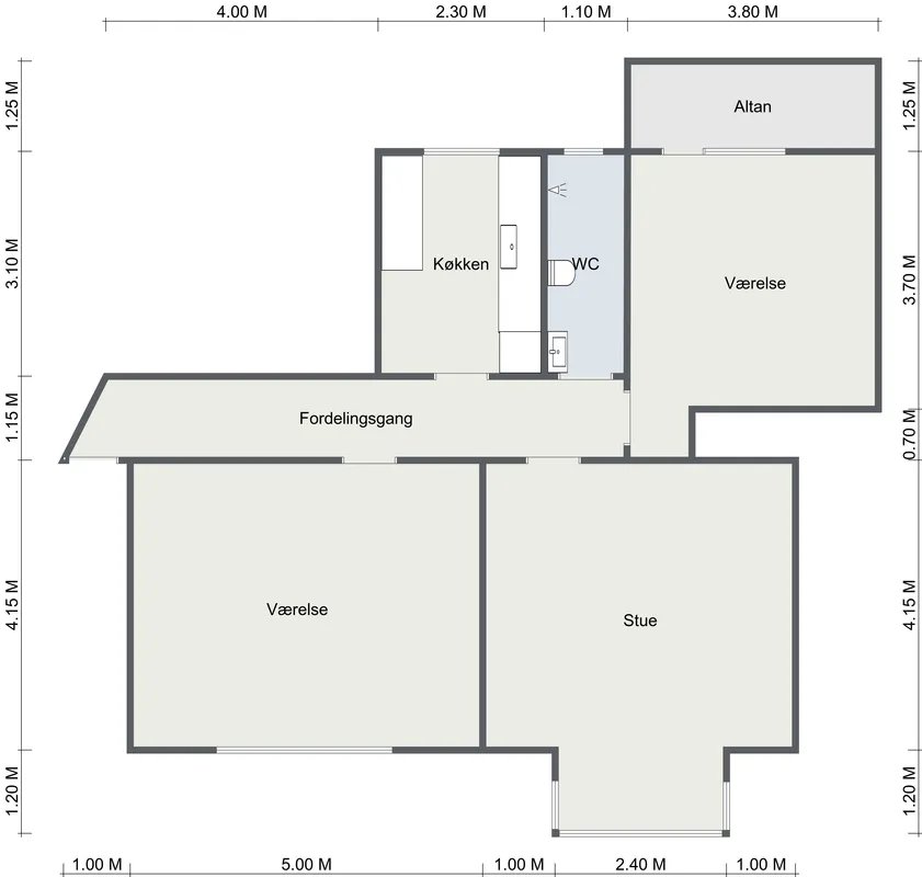Visual presentation of the listing