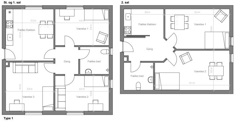 Visual presentation of the listing