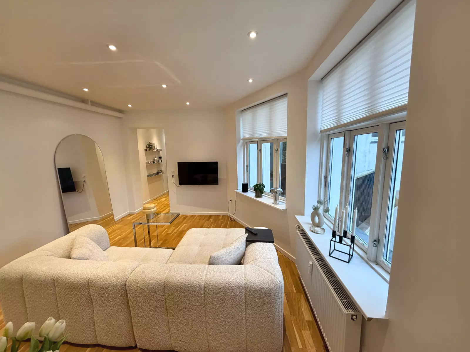 Visual presentation of the listing