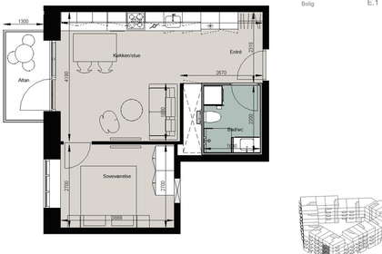 Visual presentation of the listing