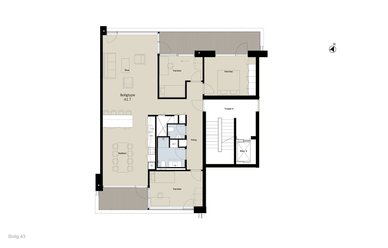Visual presentation of the listing