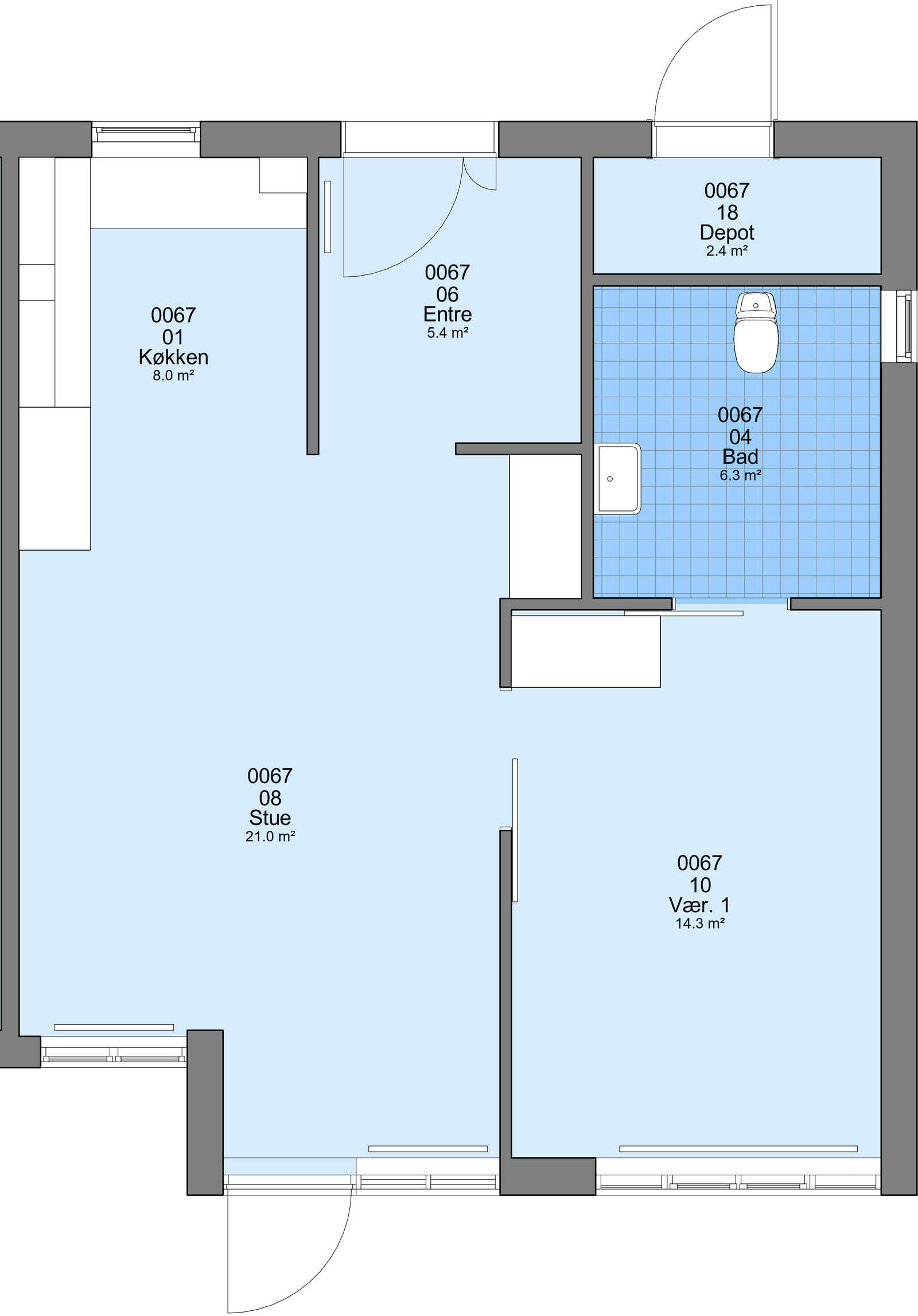 Visual presentation of the listing