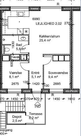 Visual presentation of the listing