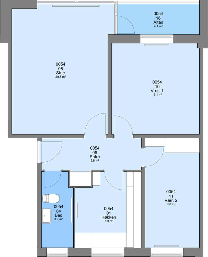 Affordable apartment - H.C. Andersens Vej, Viborg - 0