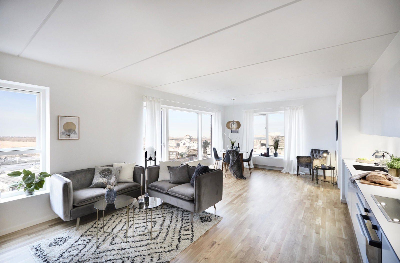 Visual presentation of the listing