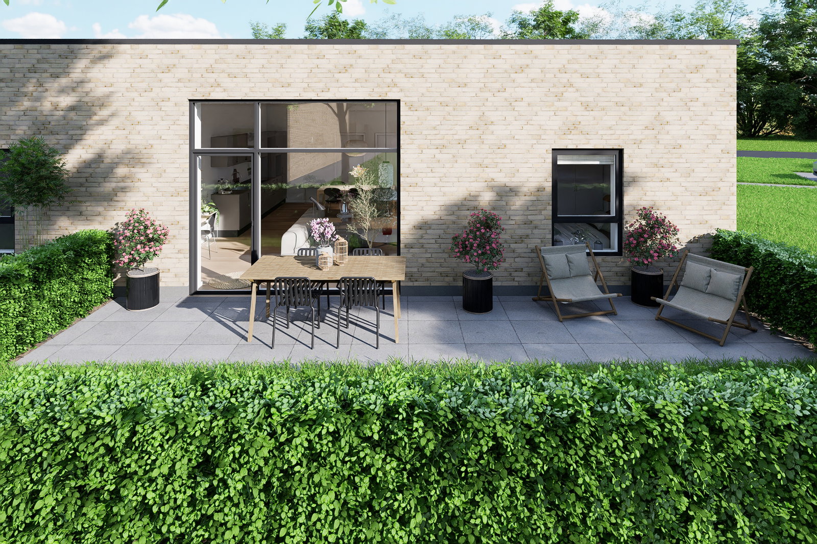 Visual presentation of the listing