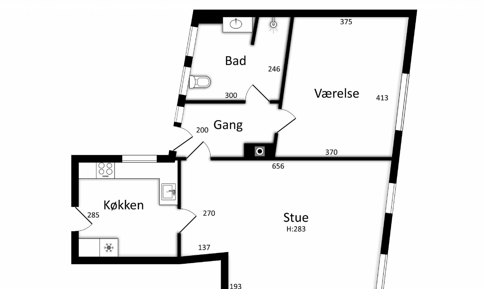 Visual presentation of the listing