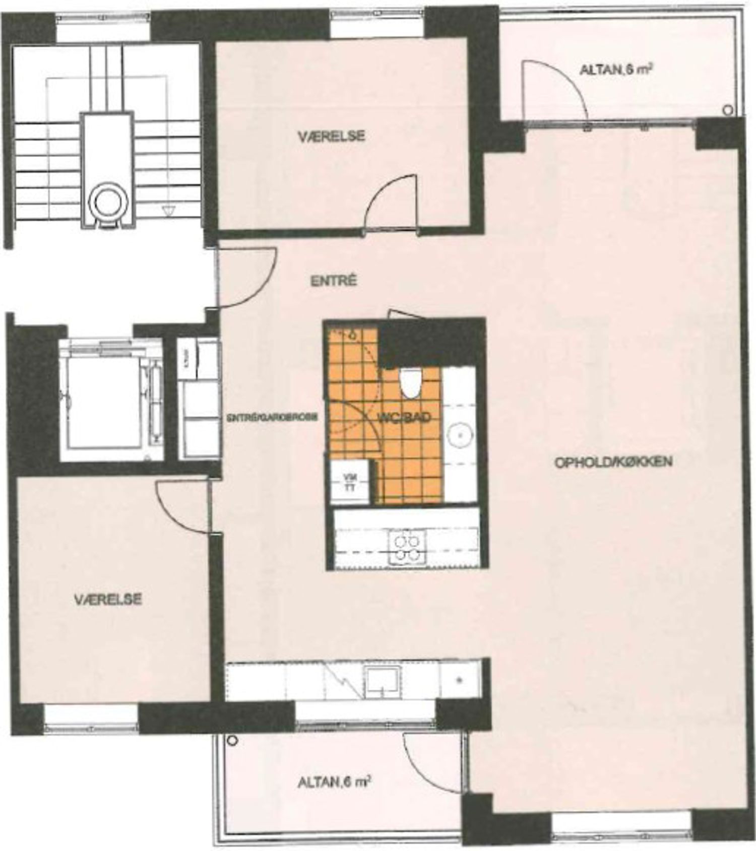 Visual presentation of the listing
