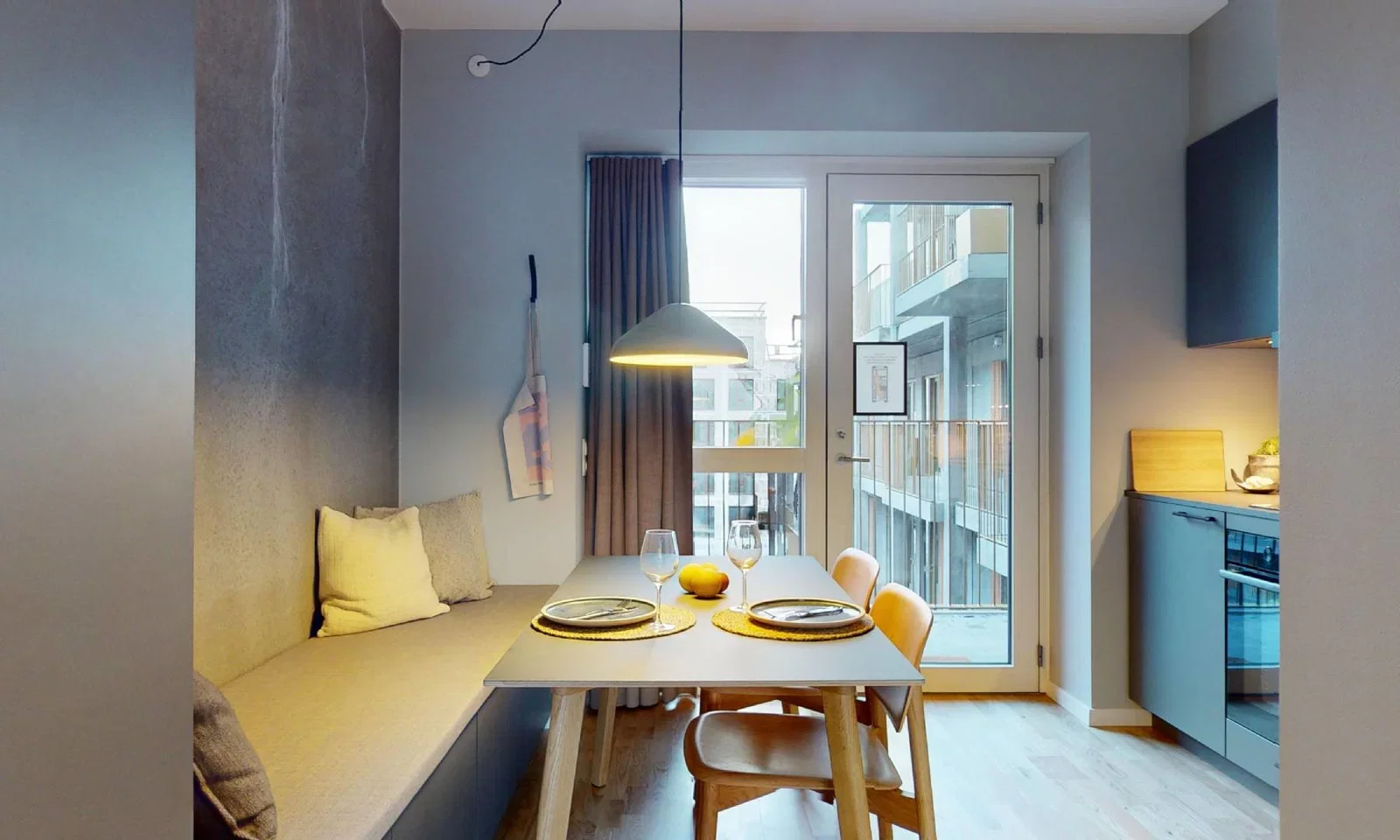 Visual presentation of the listing