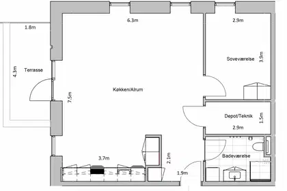 Visual presentation of the listing
