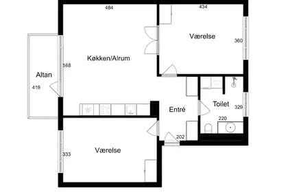 Visual presentation of the listing