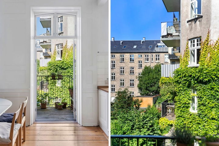 Pragtfuld 5-værelses lejlighed med vestvendt altan - Lykkesholms Allé, Frederiksberg C - 4