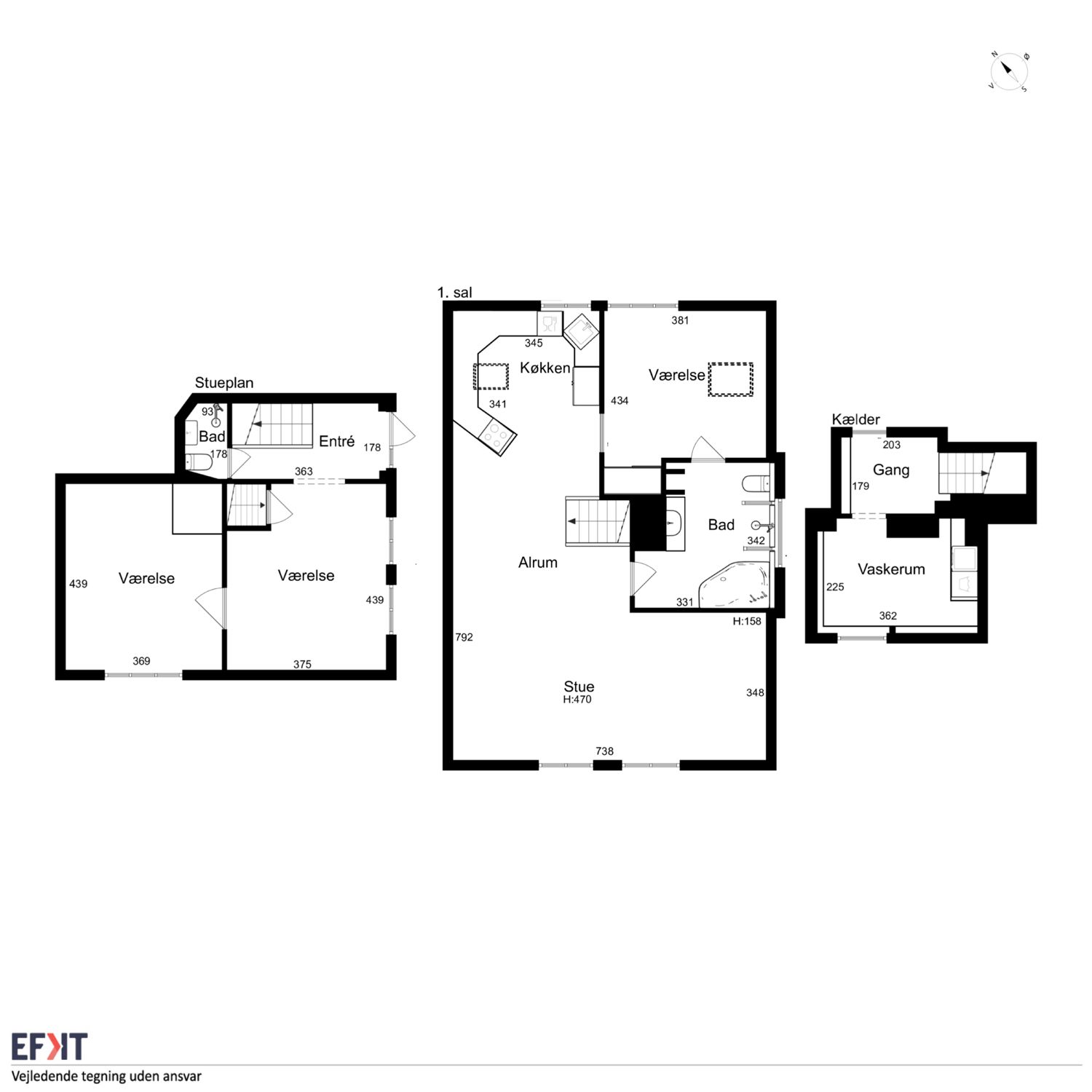 Visual presentation of the listing