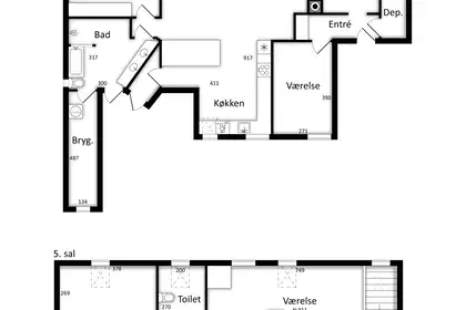 Visual presentation of the listing