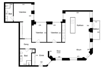 Visual presentation of the listing