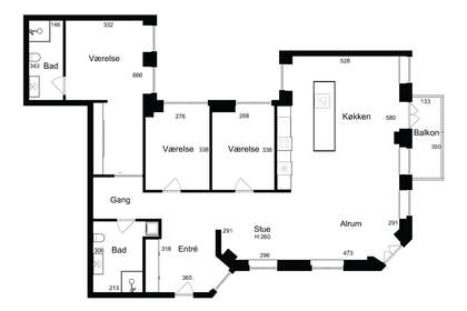 Visual presentation of the listing