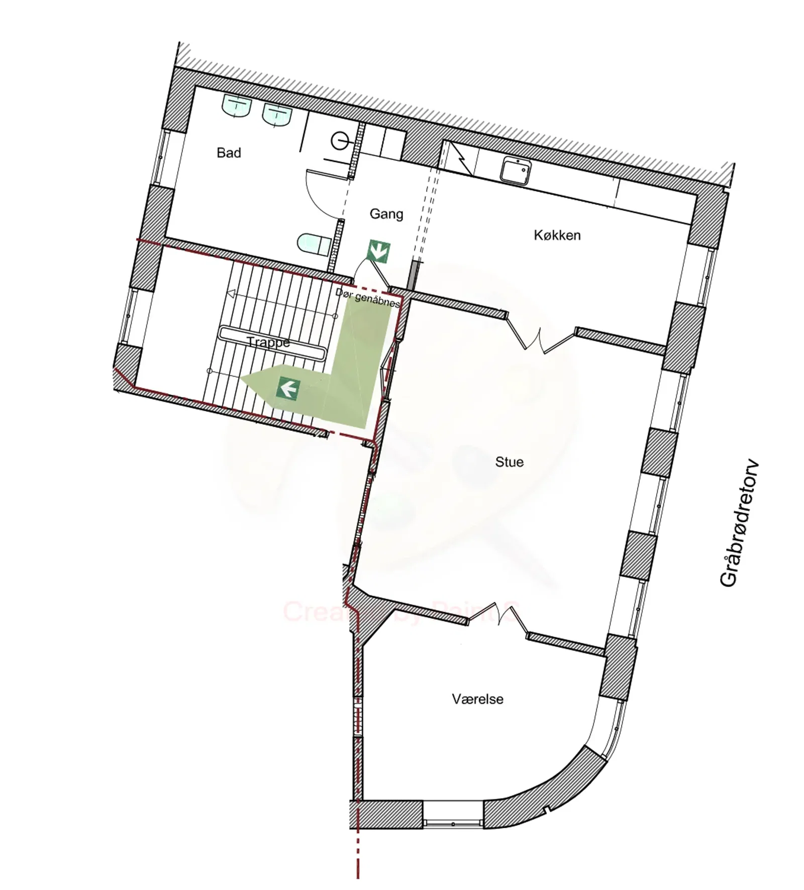Visual presentation of the listing