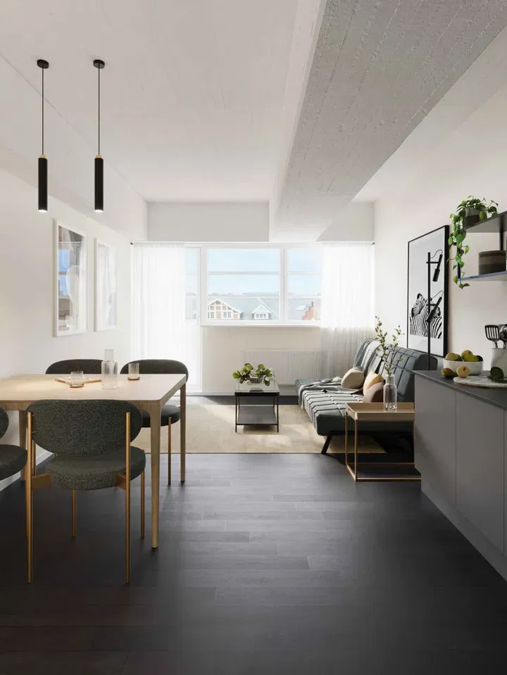 Lys 1-værelses lejlighed med fælles tagterrasser - Strynøgade, København Ø - 1