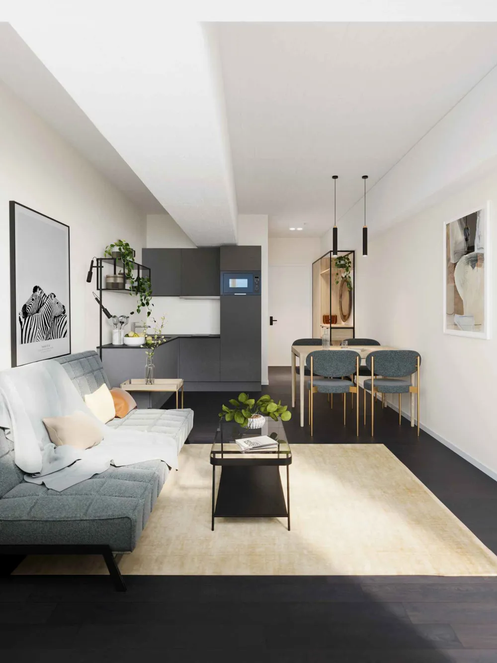 Visual presentation of the listing