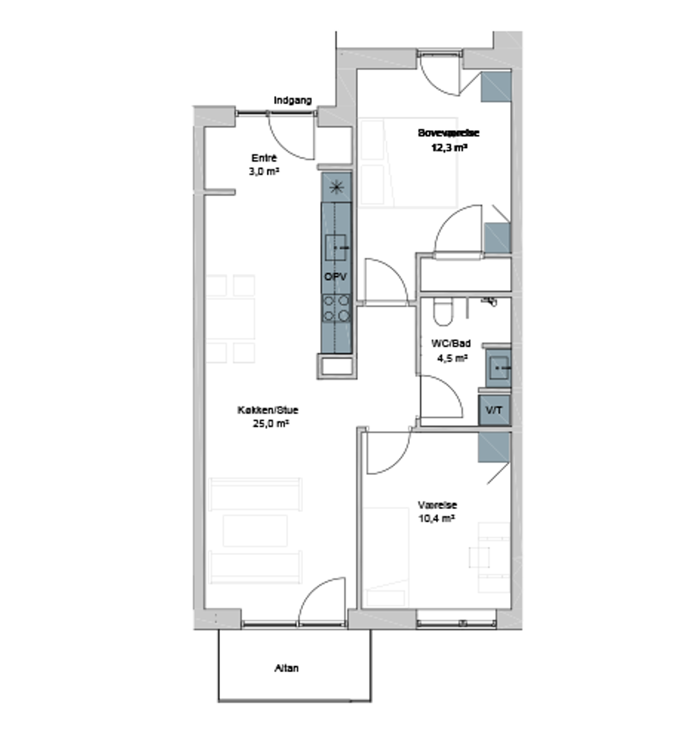Visual presentation of the listing