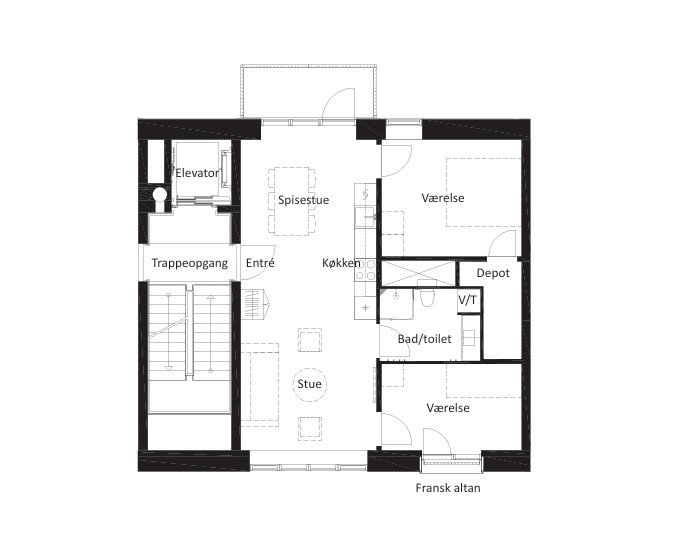 Visual presentation of the listing