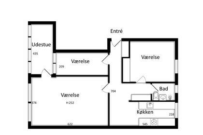 Visual presentation of the listing