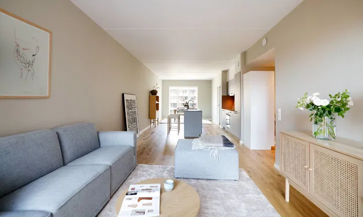 UN17 Søen - 3 vær. lejebolig med fin altan og udsigt til Fælleden og Søen - Handicapvenlig indretning - Else Alfelts Vej, København S - 1
