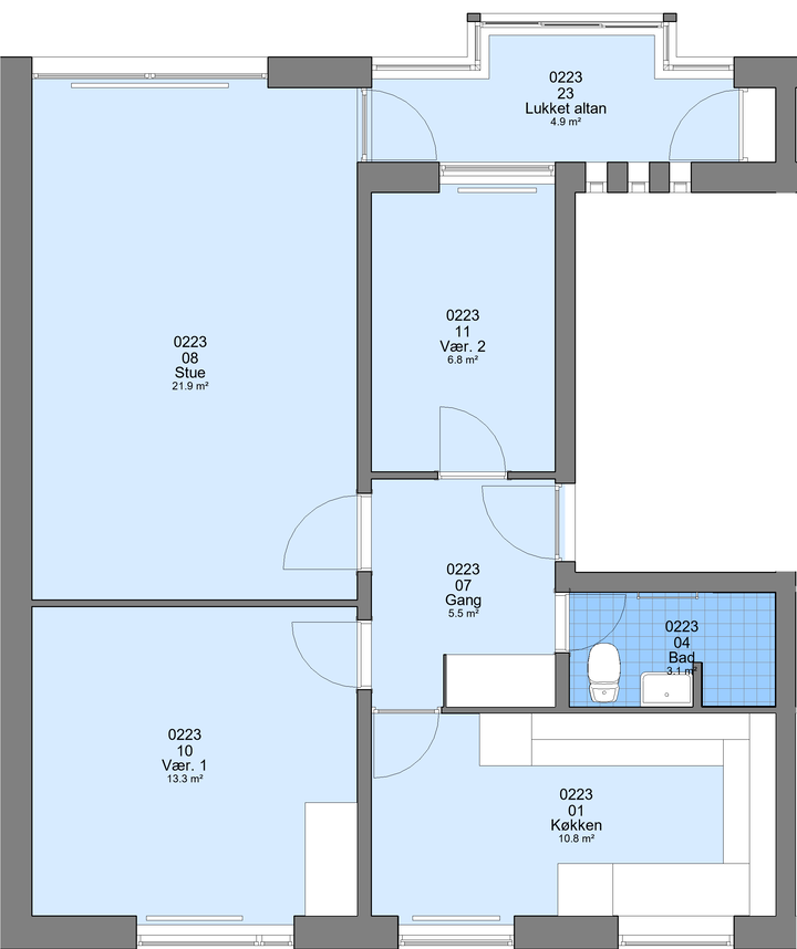 Affordable apartment - Rughavevej, Viborg - 0