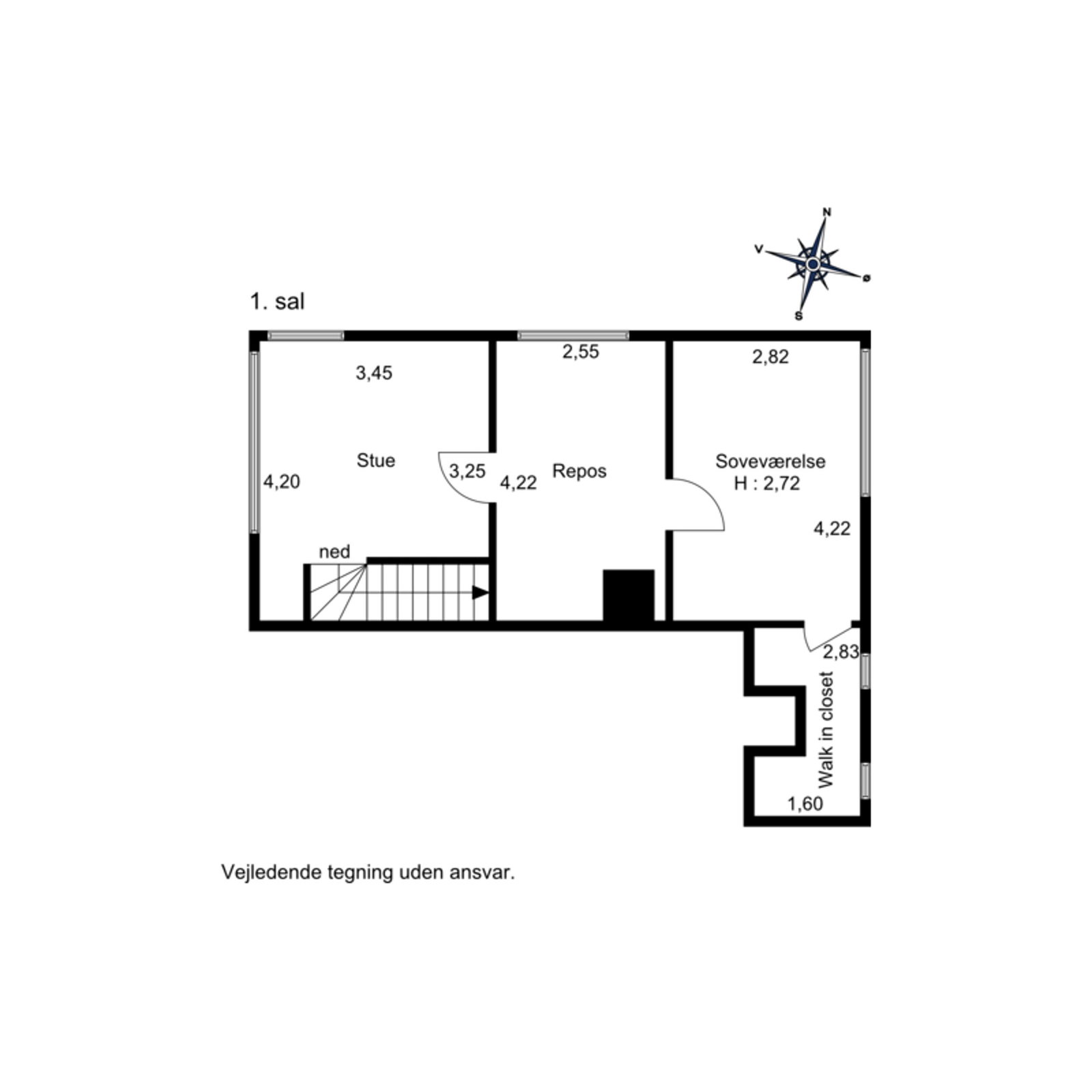 Visual presentation of the listing
