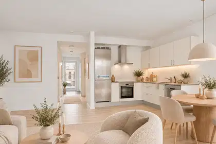 Visual presentation of the listing