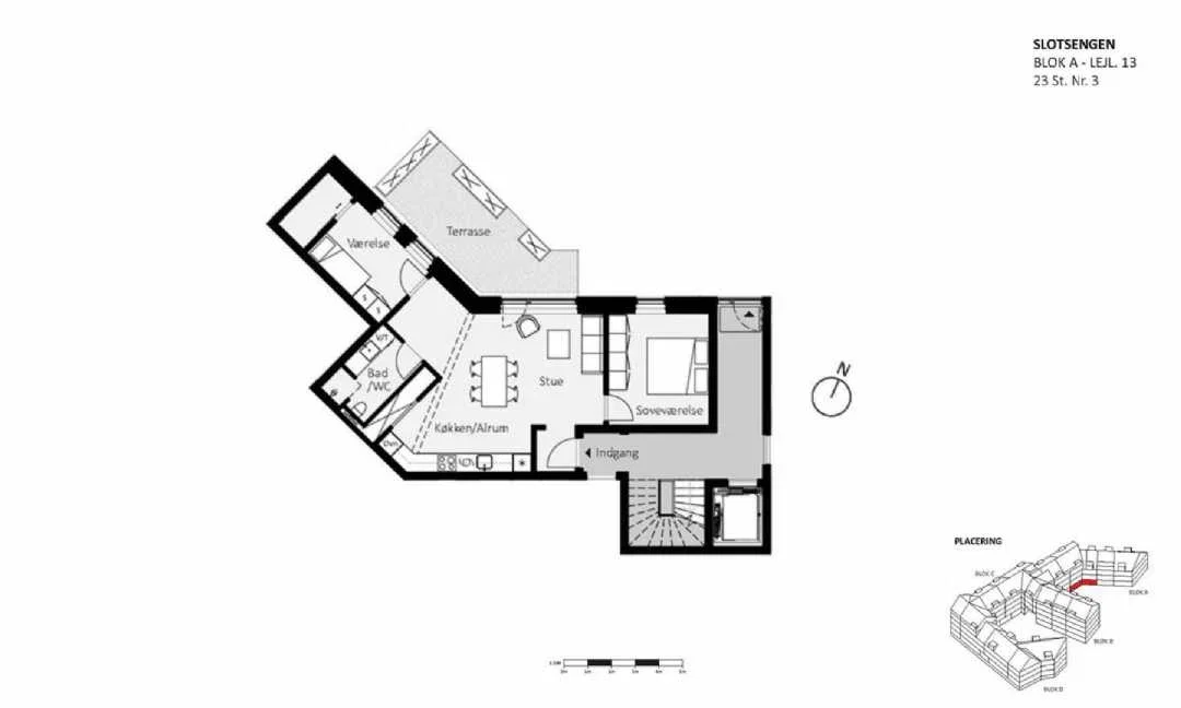 Visual presentation of the listing
