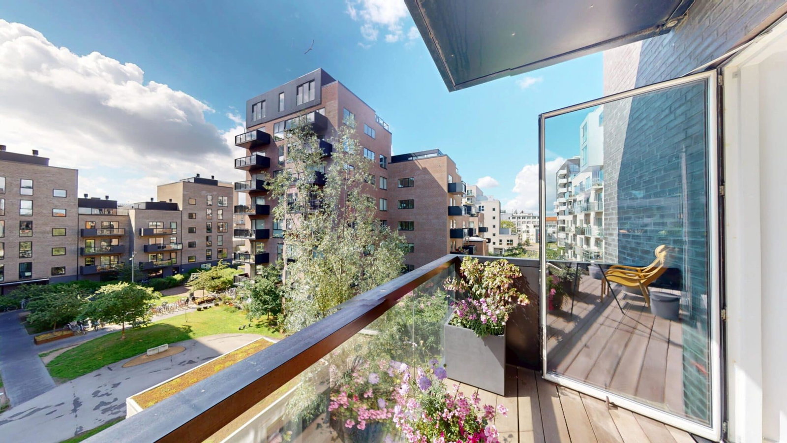 Visual presentation of the listing