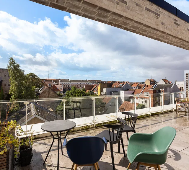 apartment Bright 2-room apartment with balcony in central Aarhus