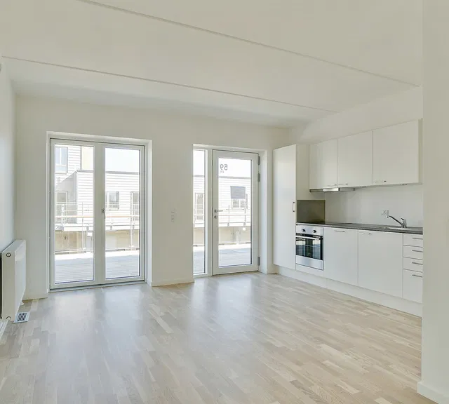 apartment To-værelses bolig med fælles terrasser i Rødovre