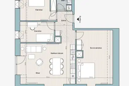 Visual presentation of the listing