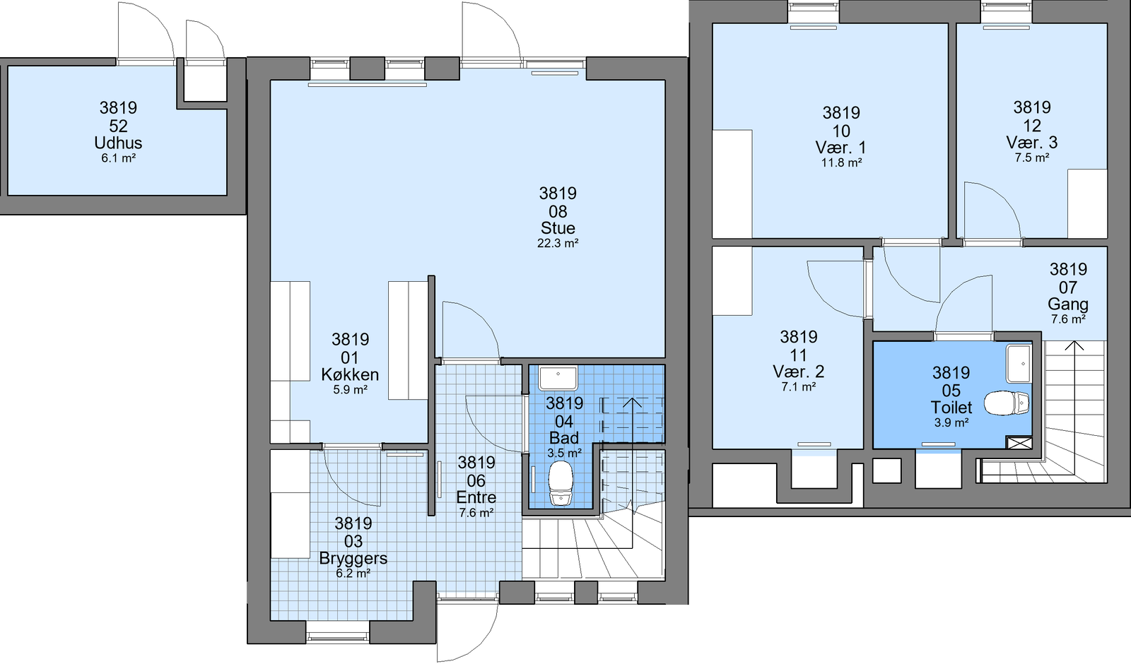 Visual presentation of the listing