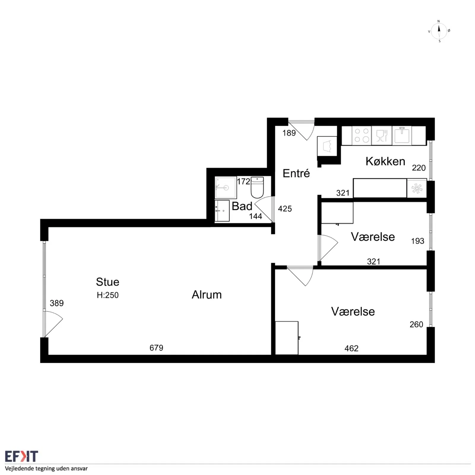 Visual presentation of the listing