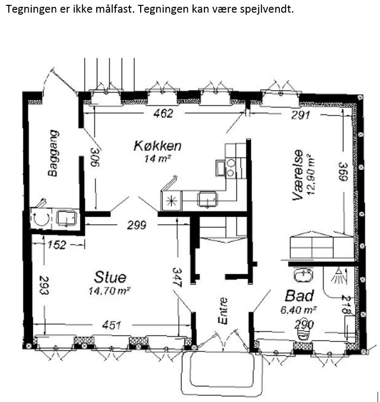 Visual presentation of the listing