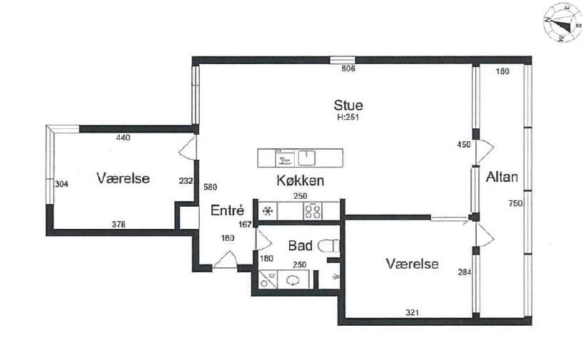 Visual presentation of the listing