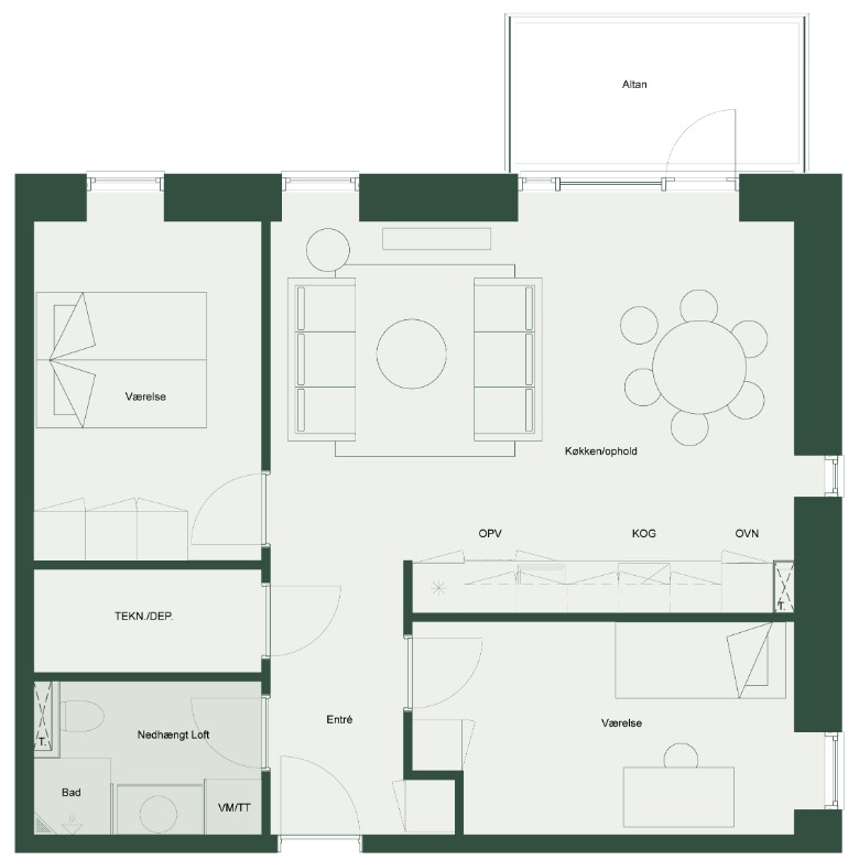 Visual presentation of the listing