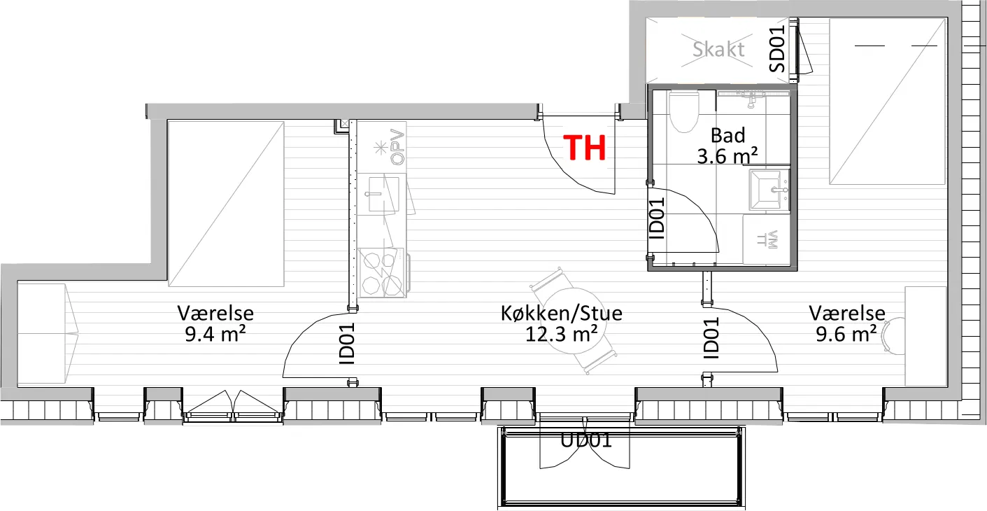 Visual presentation of the listing