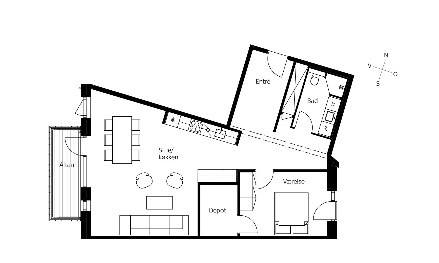 Visual presentation of the listing