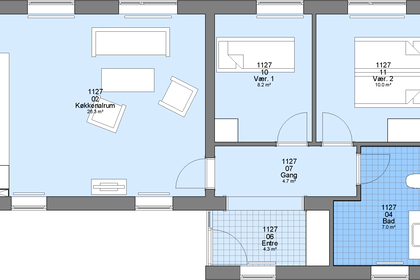 Visual presentation of the listing