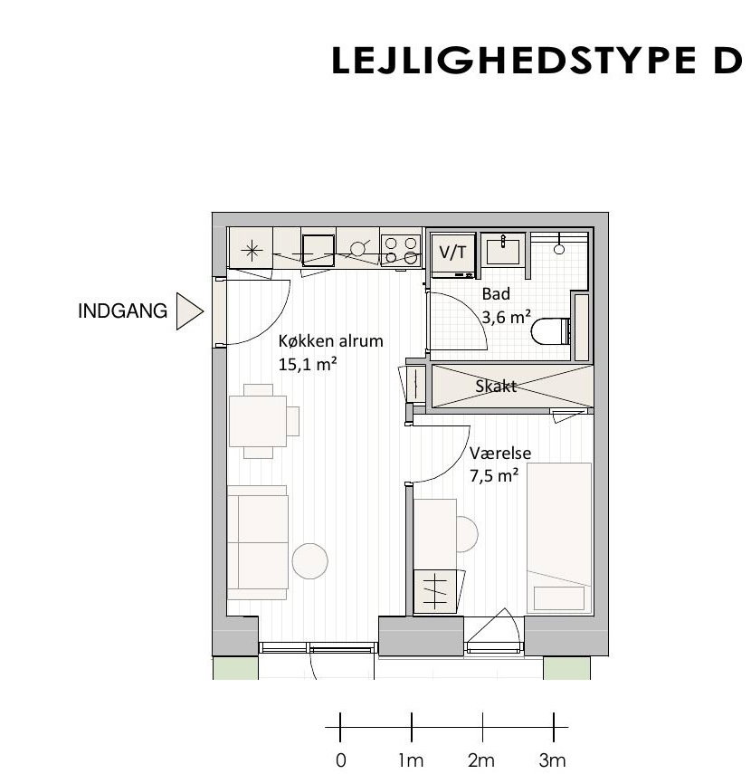 Visual presentation of the listing