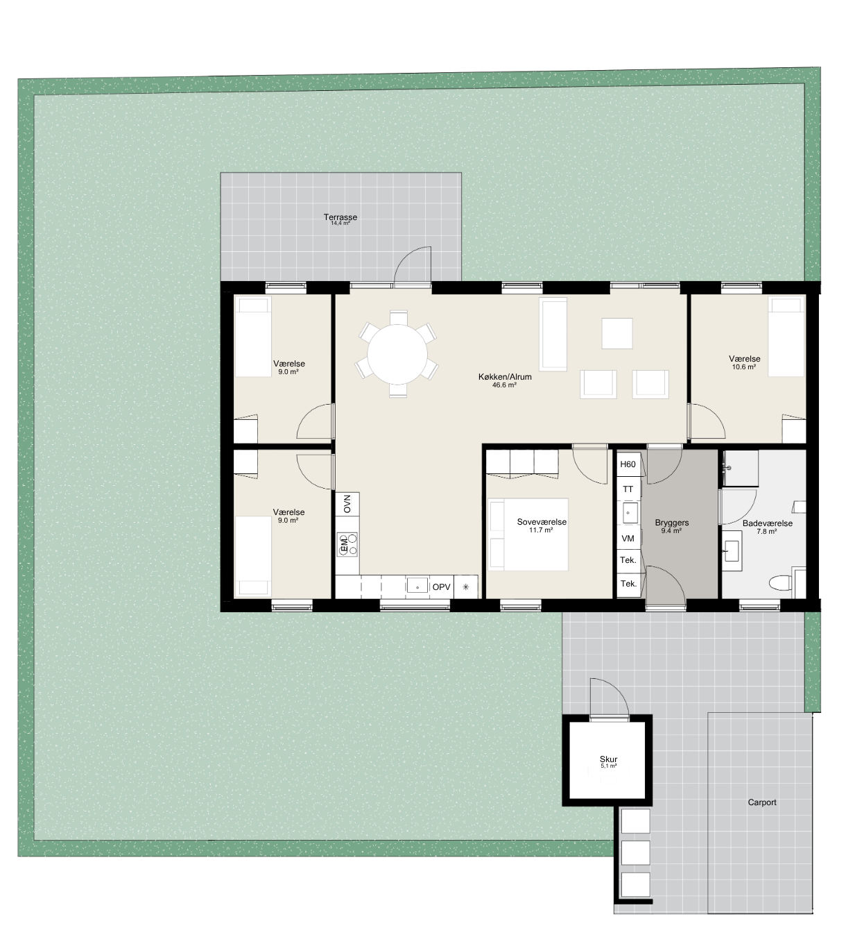 Visual presentation of the listing