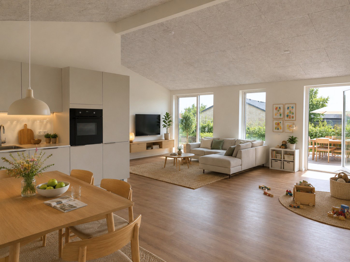 townhouse 4-room semi-detached house, 106 m²