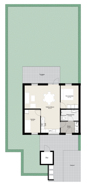 Visual presentation of the listing