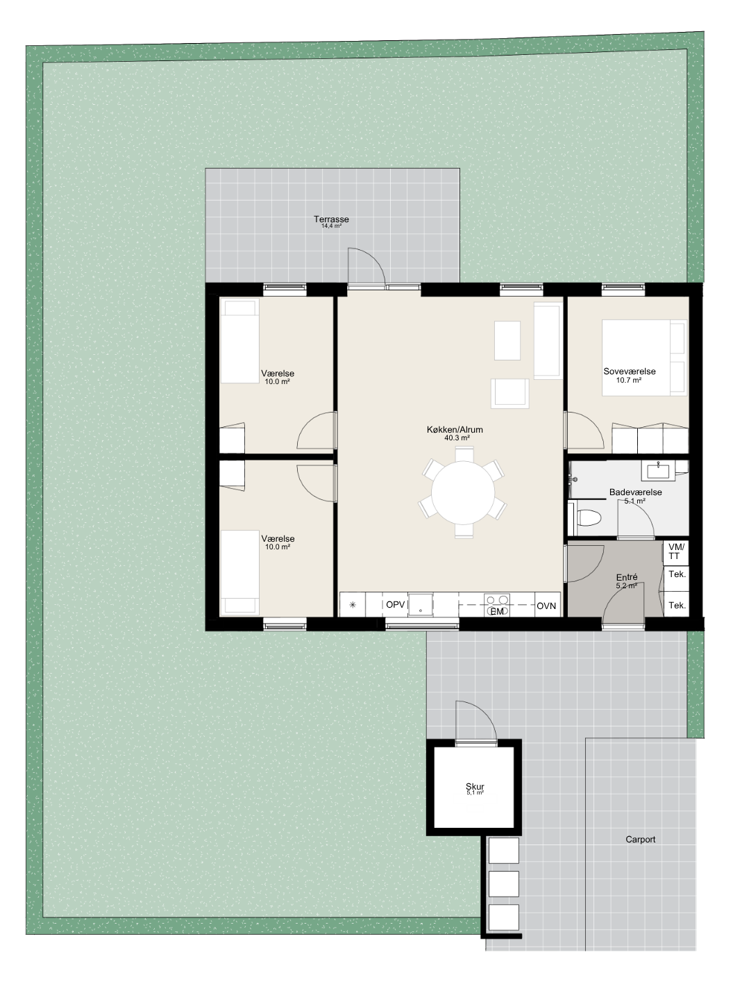 Visual presentation of the listing