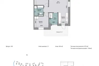 Visual presentation of the listing