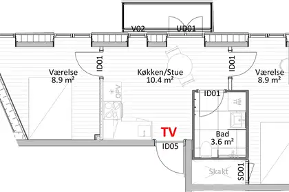 Visual presentation of the listing